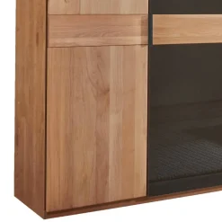 Wohnen 6-türiger Schlafzimmerschrank mit Glas - Hung