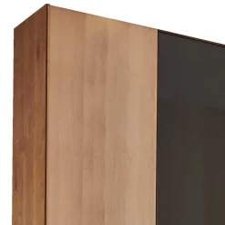 Wohnen 6-türiger Schlafzimmerschrank mit Glas - Hung