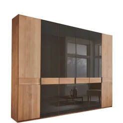 Wohnen 6-türiger Schlafzimmerschrank mit Glas - Hung