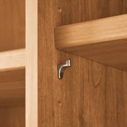 Wohnen 6-türiger Schlafzimmerschrank mit Glas - Hung