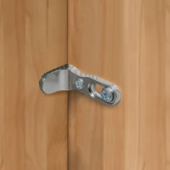 Wohnen 6-türiger Schlafzimmerschrank mit Glas - Hung