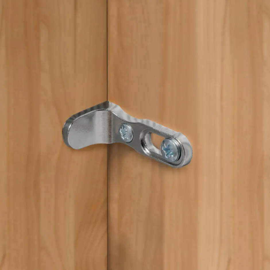 Wohnen 6-türiger Schlafzimmerschrank mit Glas - Hung