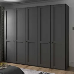 Wohnen 5-türiger Schlafzimmerschrank - modernes Landhaus - Mataram