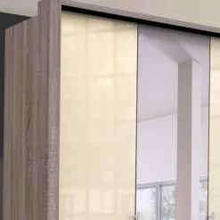 2-türiger Schlafzimmer-Schrank mit Spiegel - Tornado^Wohnen Outlet