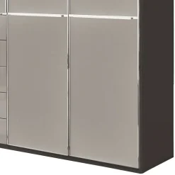 Wohnen 7-türiger Schlafzimmer-Schrank zweifarbig - Korcula