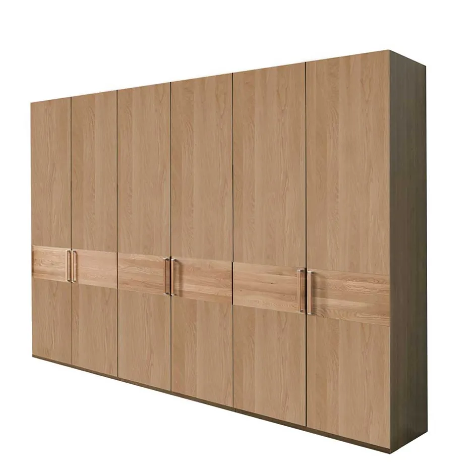 Wohnen 6-türiger Schlafzimmerschrank ohne Spiegel - Emdsiva I