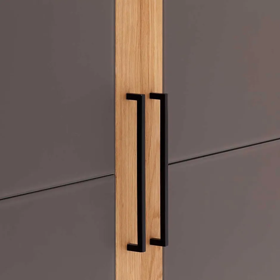 Wohnen 5-türiger Schlafzimmerschrank in Wildeiche - Zaisan