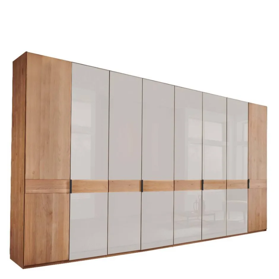 8-türiger Schrank in Erle teilmassiv - Dilacco^Wohnen Online