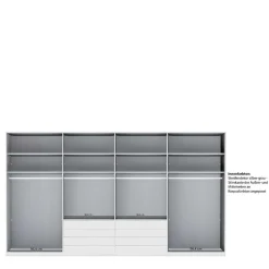 8-türiger Schrank mit acht Schubladen - Nucina^Wohnen Best