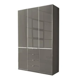 Wohnen 3-türiger Schrank mit vier Schubladen - Madita