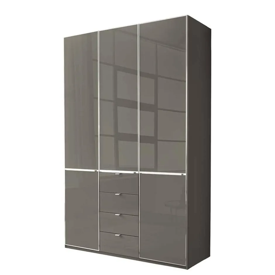 Wohnen 3-türiger Schrank mit vier Schubladen - Madita