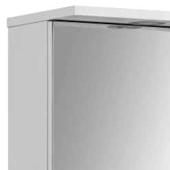 1-türiger Spiegelschrank fürs Bad in Weiß - Nuszaleva^Wohnen