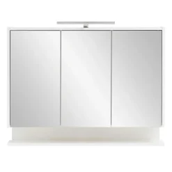 3-türiger Spiegelschrank mit Ablage - Asinaras^Wohnen New