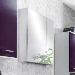 2-türiger Spiegelschrank ohne Beleuchtung - Metrioa^Wohnen New