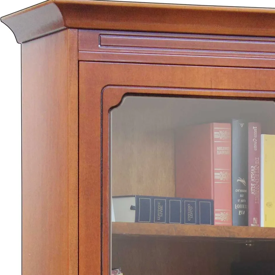 Wohnen 4-türiger Vitrinenschrank im klassischen Stil - Kimms