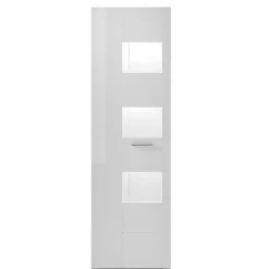 1-türiger Vitrinenschrank in Weiß Hochglanz - Timmona^Wohnen Sale