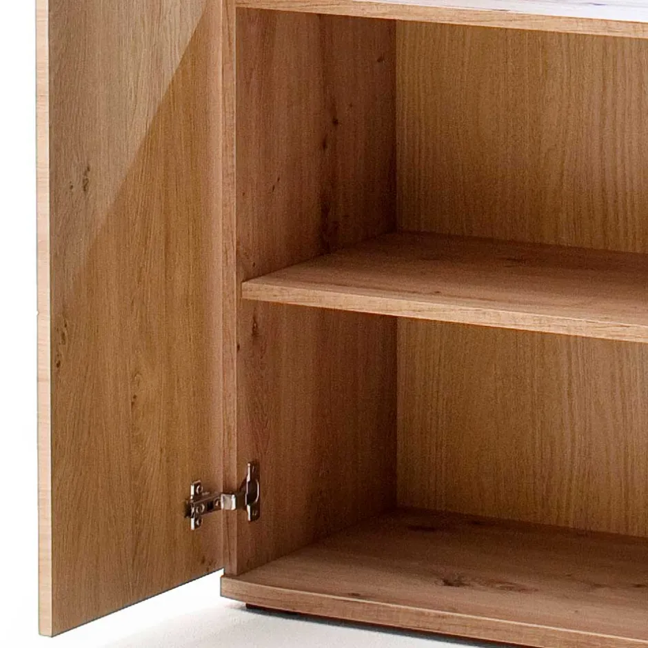 Wohnen 2-türiger Vitrinenschrank modern - Vecenda
