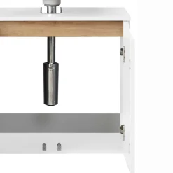 Wohnen 2-türiger Waschbeckenschrank modern - Zenata