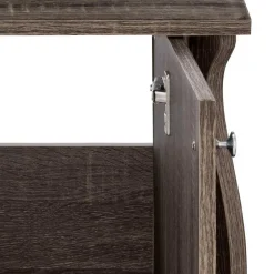 Wohnen 2-türiger Waschbeckenschrank in Eiche Grau NB - Fionora