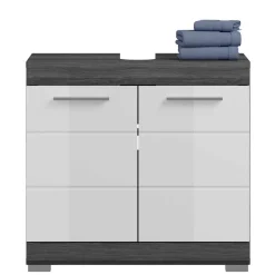 Wohnen 2-türiger Waschbeckenunterschrank 60x56x34 cm - Nancys