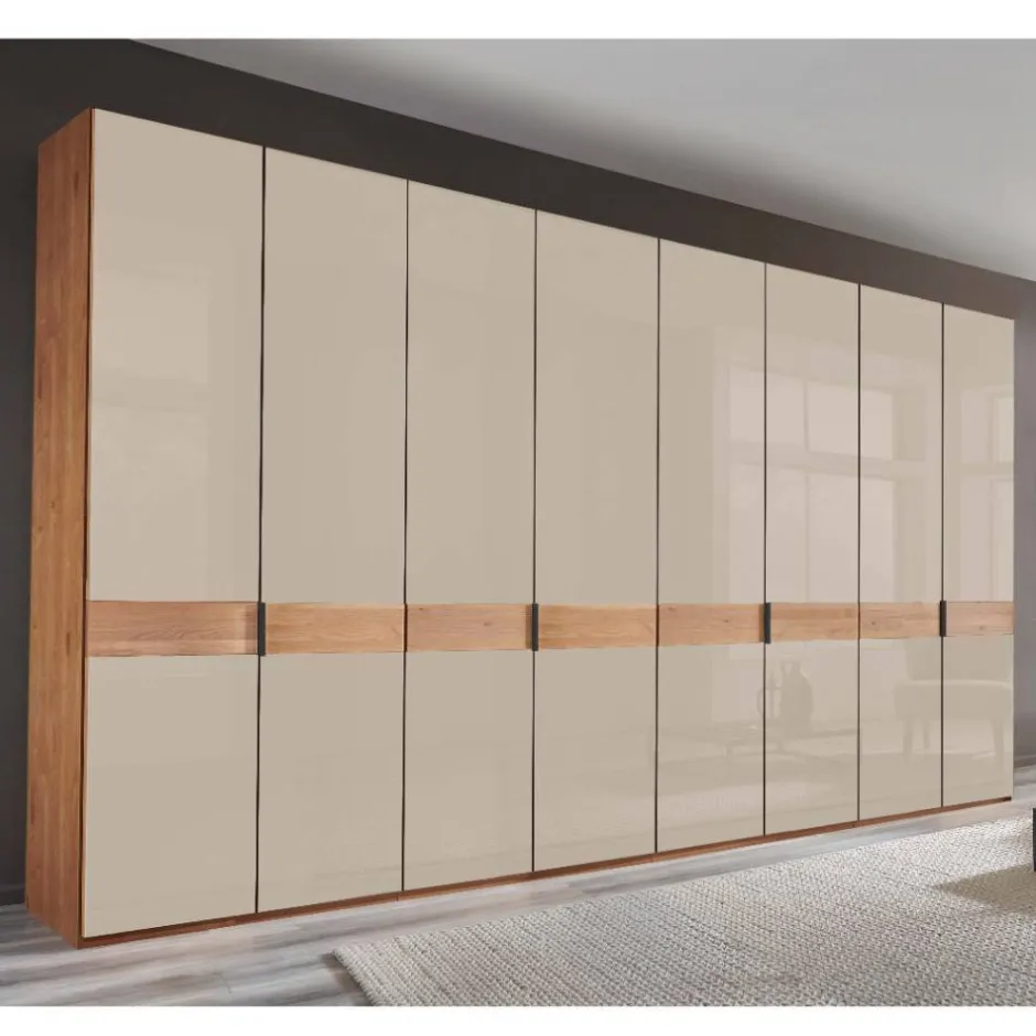 8-türiger XXL-Kleiderschrank in Erle - Angelina^Wohnen Hot