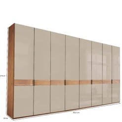 8-türiger XXL-Kleiderschrank in Erle - Angelina^Wohnen Hot