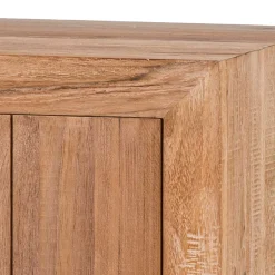 3-türiges Sideboard aus Teak Massivholz - Myons^Wohnen Outlet