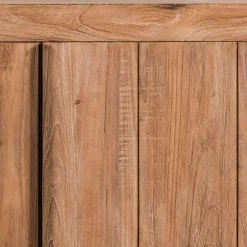 3-türiges Sideboard aus Teak Massivholz - Myons^Wohnen Outlet