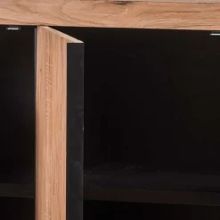 3-türiges Sideboard aus Teak Massivholz - Myons^Wohnen Outlet