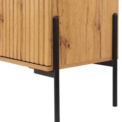 Wohnen 4-türiges Sideboard im Skandi Design - Elastian