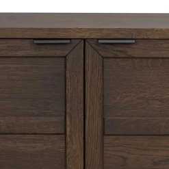 Wohnen 2-türiges Sideboard in Eiche Braun - Ekorena