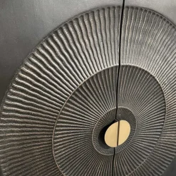 4-türiges Sideboard in Schwarz und Messing - Alkatar^Wohnen Clearance