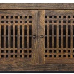 Wohnen 4-türiges TV Lowboard mit 2 m Breite - Charin