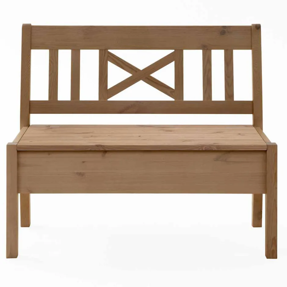 Truhenbank Giurgia aus Kiefer massiv^Wohnen Outlet