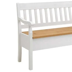 Truhenbank Molzau in Weiß^Wohnen Discount