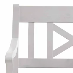 Wohnen Truhenbank Yoan in Grau Weiß