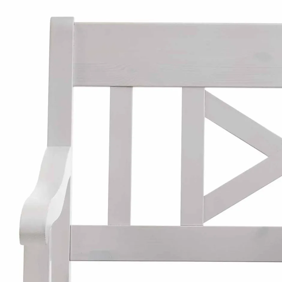 Wohnen Truhenbank Yoan in Grau Weiß