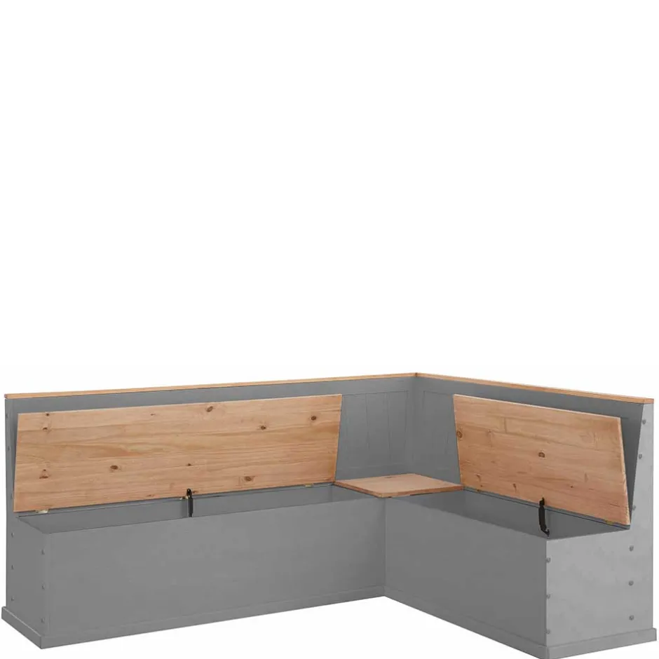 Truhen-Eckbank mit vier Sitzplätzen - Bernau^Wohnen Discount