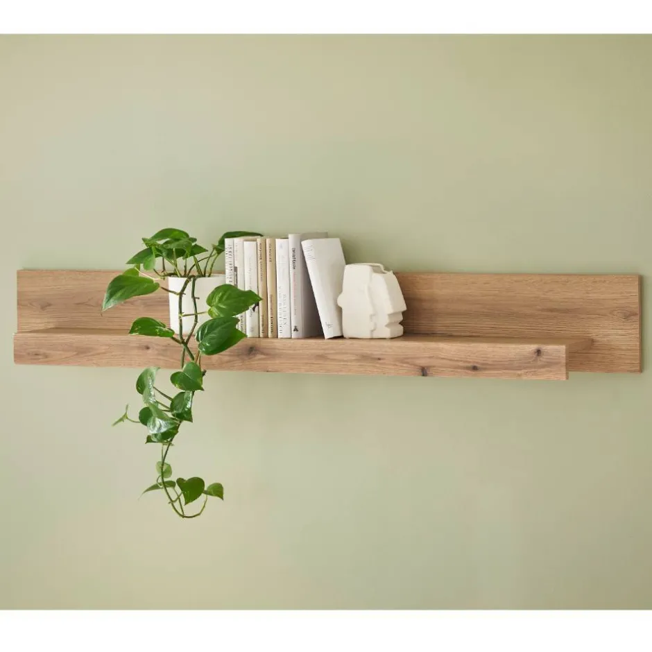 Wohnen TV Anbauwand in Eiche - Brocus (vierteilig)