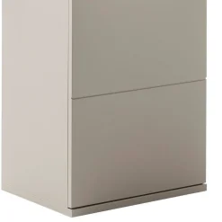 Wohnen TV Anbauwand Möbel in Grau - Teorina (dreiteilig)