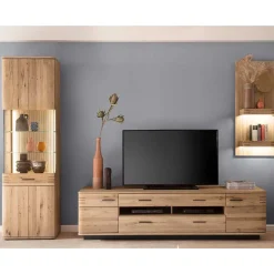 Wohnen TV Anbauwand Möbel Kombination - Crupean (dreiteilig)