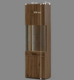 Wohnen TV Anbauwand Möbel Kombination - Crupean (dreiteilig)