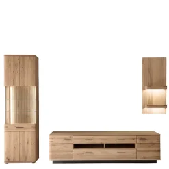 Wohnen TV Anbauwand Möbel Kombination - Crupean (dreiteilig)