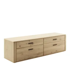 TV Anbauwand Möbelset modern - Jevedaz (dreiteilig)^Wohnen Discount