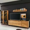 Wohnen TV Anbauwand Schränke - Flacona (dreiteilig)