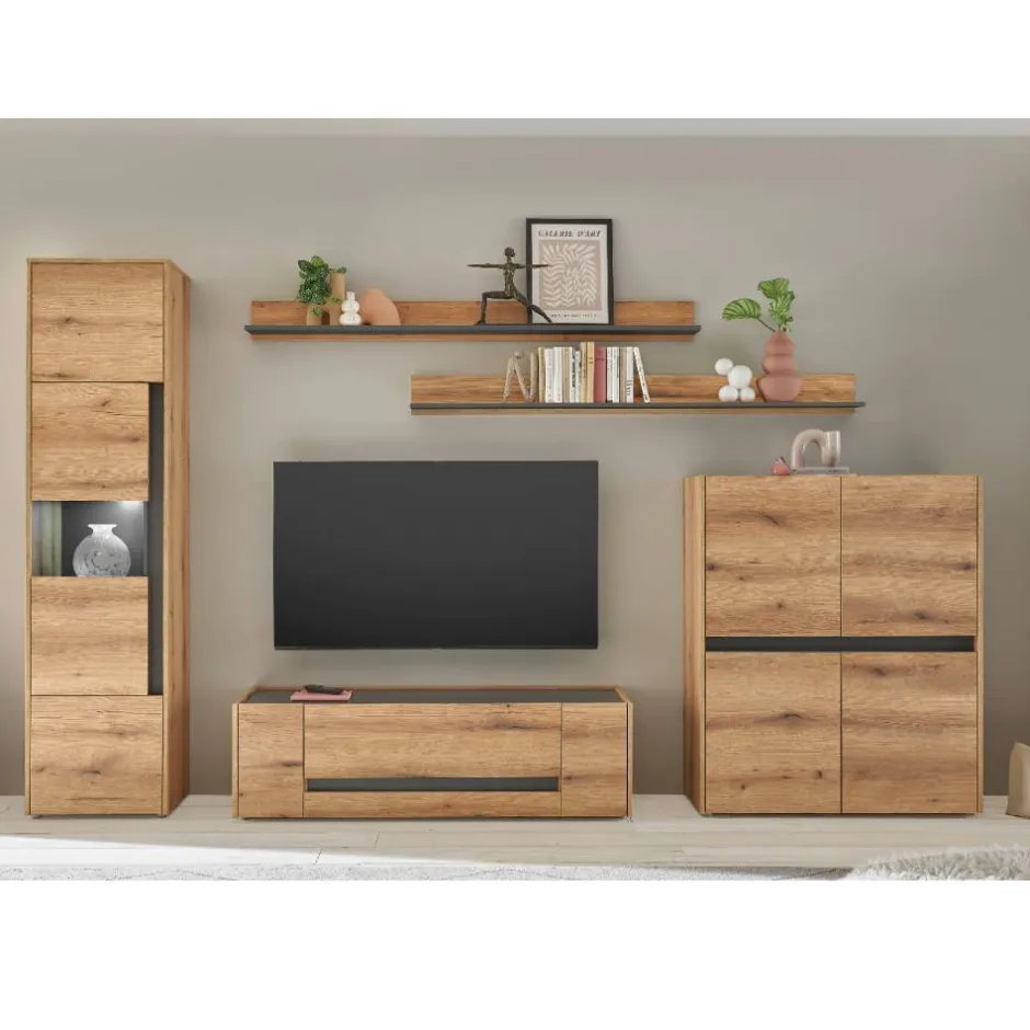 TV Anbauwand Set - Colomania (fünfteilig)^Wohnen Online