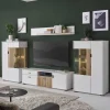 TV Anbauwand Set modern - Nenaloro (vierteilig)^Wohnen