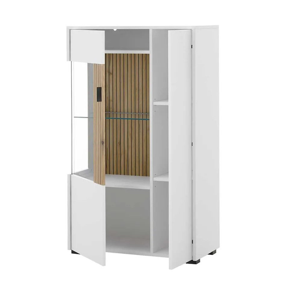 TV Anbauwand Set modern - Nenaloro (vierteilig)^Wohnen