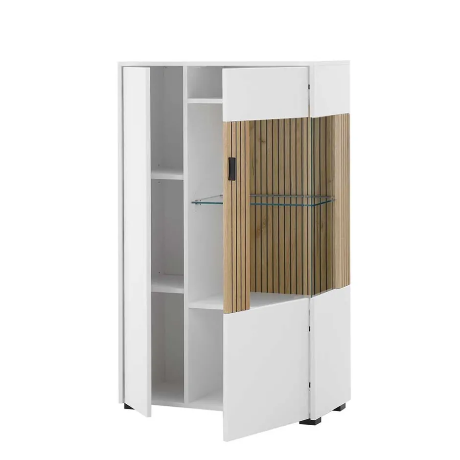 TV Anbauwand Set modern - Nenaloro (vierteilig)^Wohnen