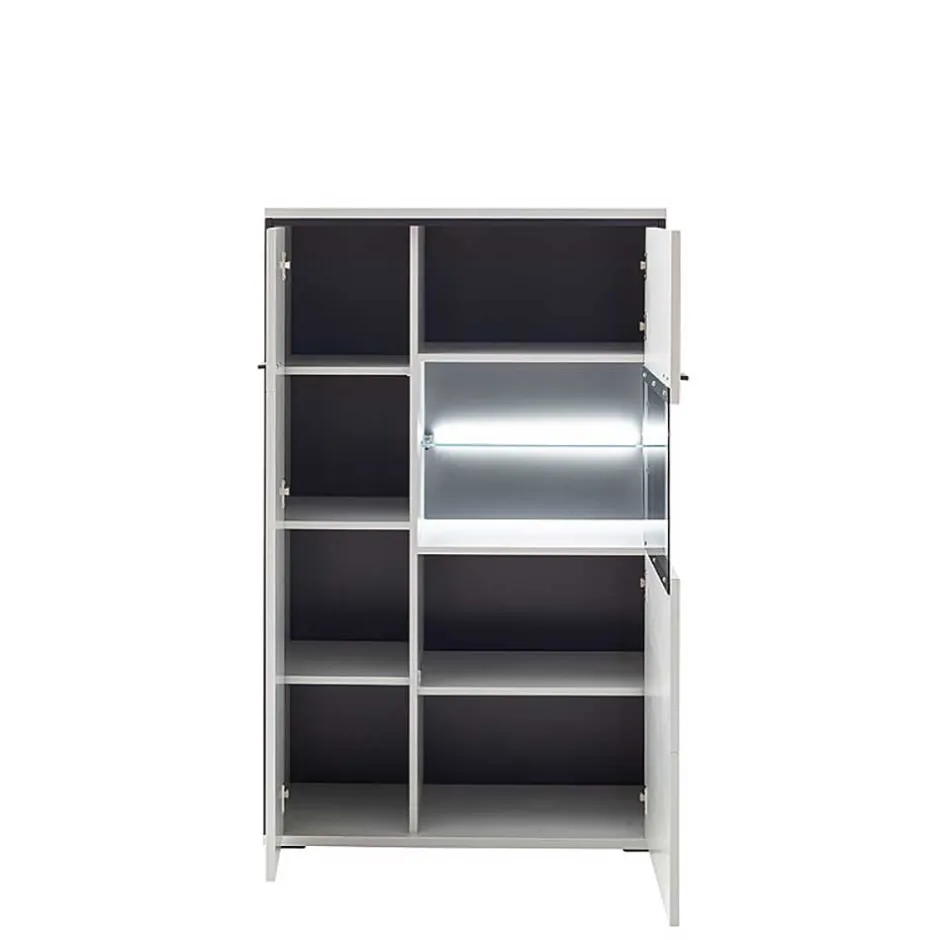 TV Anbauwand-Möbel als Set - Loazin (dreiteilig)^Wohnen Discount